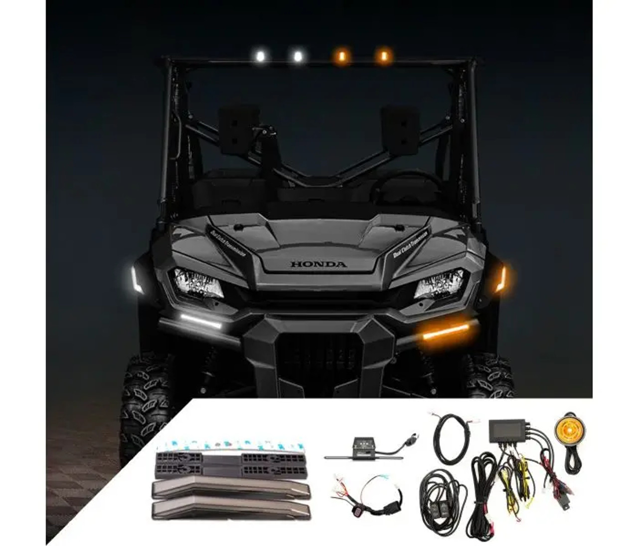 RAVEK® Honda Pioneer 2022+ Apex Turn Signal Kit (66-100) - Lamonster Garage®