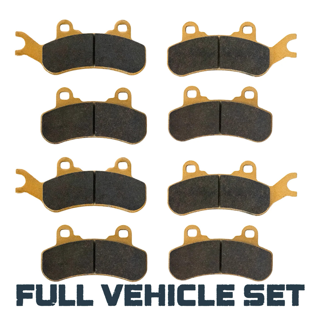 Can-Am Maverick X3/MAX/Sport/Trail 2017-2026 Front & Rear Ceramic Brake Pad Set (LGA-MAVX34) - Lamonster Garage