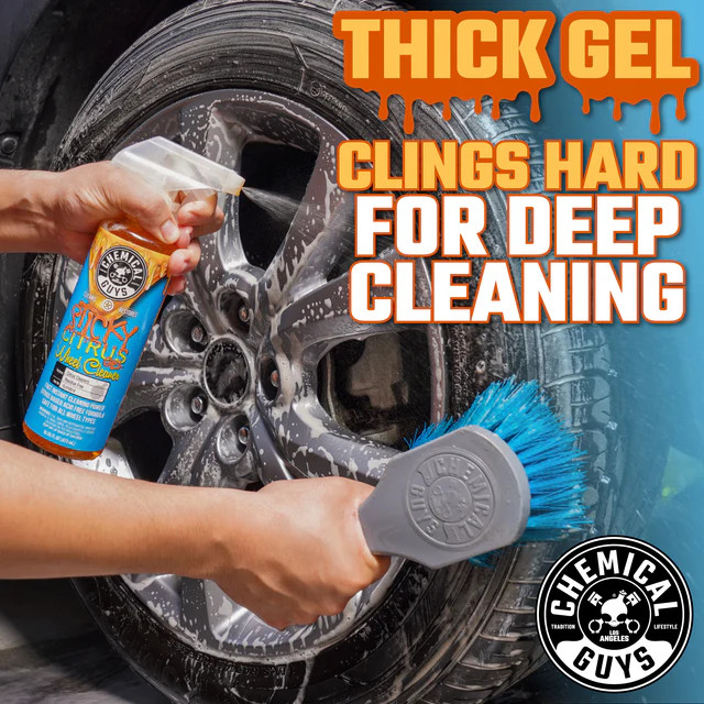 Sticky Citrus Wheel Cleaner Gel (CLD10516) - Lamonster Garage®