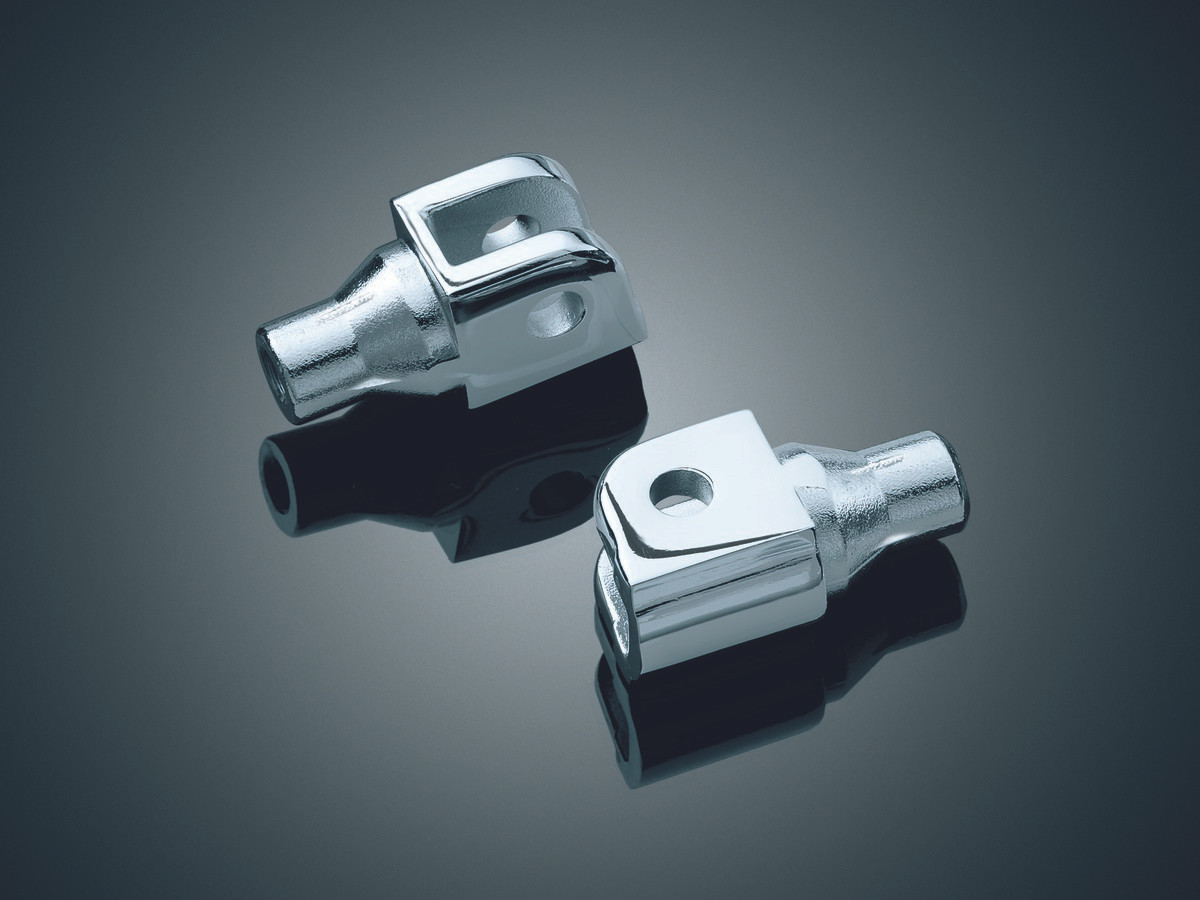 Kuryakyn peg adapters for Can-Am Spyder RS OEM peg mount | KUR7939 | Lamonster Garage