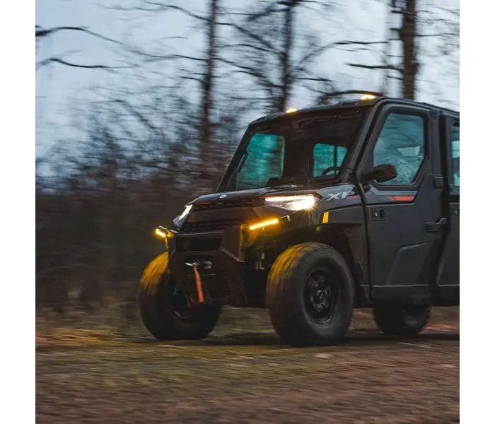 RAVEK Polaris Ranger Apex Lights (White / Amber) (RAVEK-64-104S | 64-104A) - Lamonster Garage