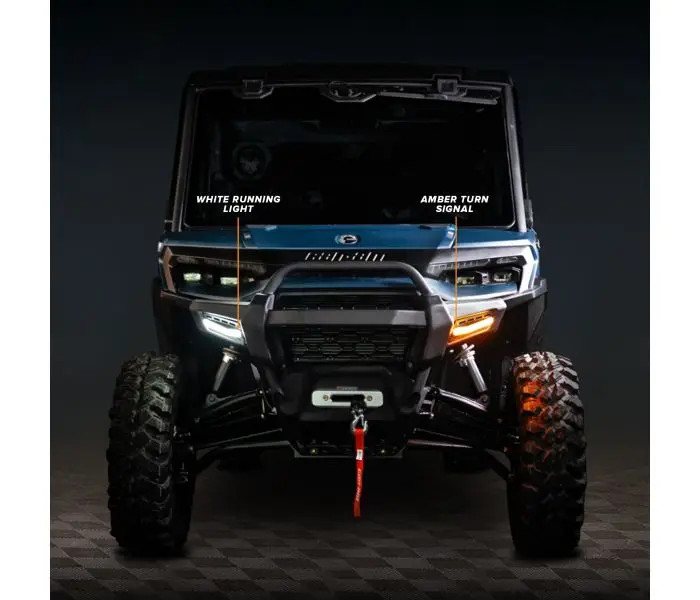 RAVEK Can-Am Defender HD11 Speakeasy™ Turn Signal Kit (65-2000SL / 65-2000SR) - Lamonster Garage