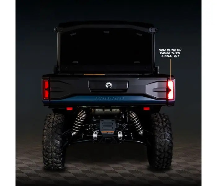 RAVEK Can-Am Defender HD11 Speakeasy™ Turn Signal Kit (65-2000SL / 65-2000SR) - Lamonster Garage