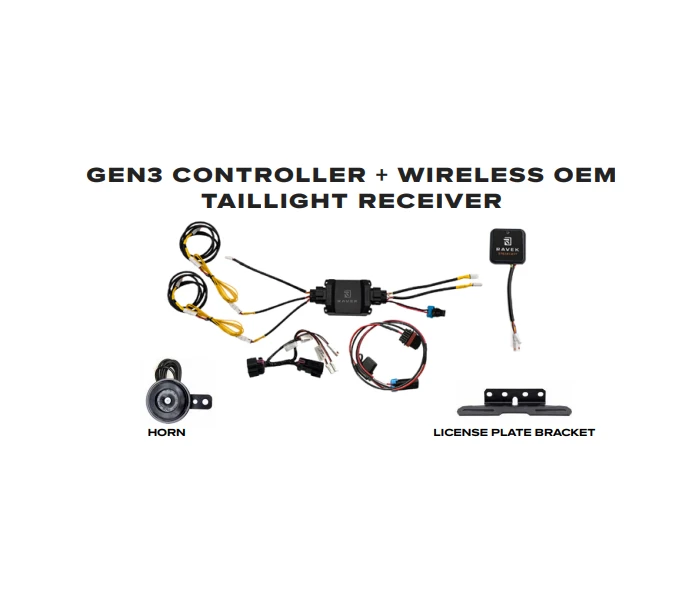 RAVEK Speakeasy Turn Signal Kit for 2026 Can-Am Defender HD11 | 65-2000SL / 65-2000SR | Lamonster Garage