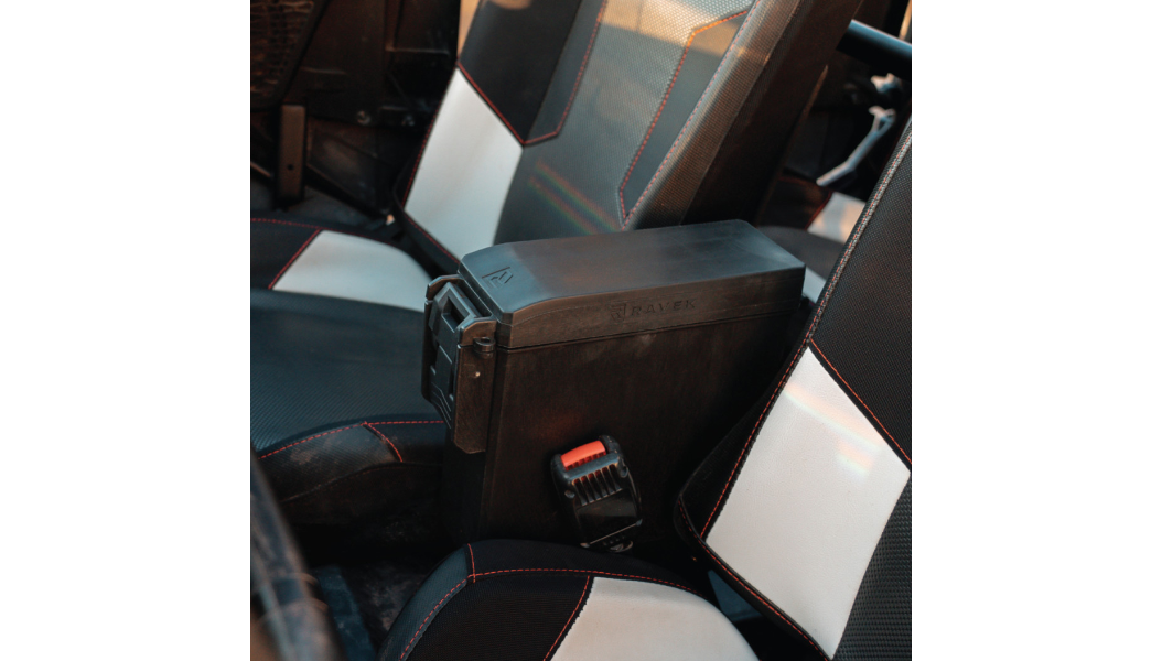 RAVEK® Center Console Storage / Polaris RZR XP1000 2024+ (64-312) - Lamonster Garage