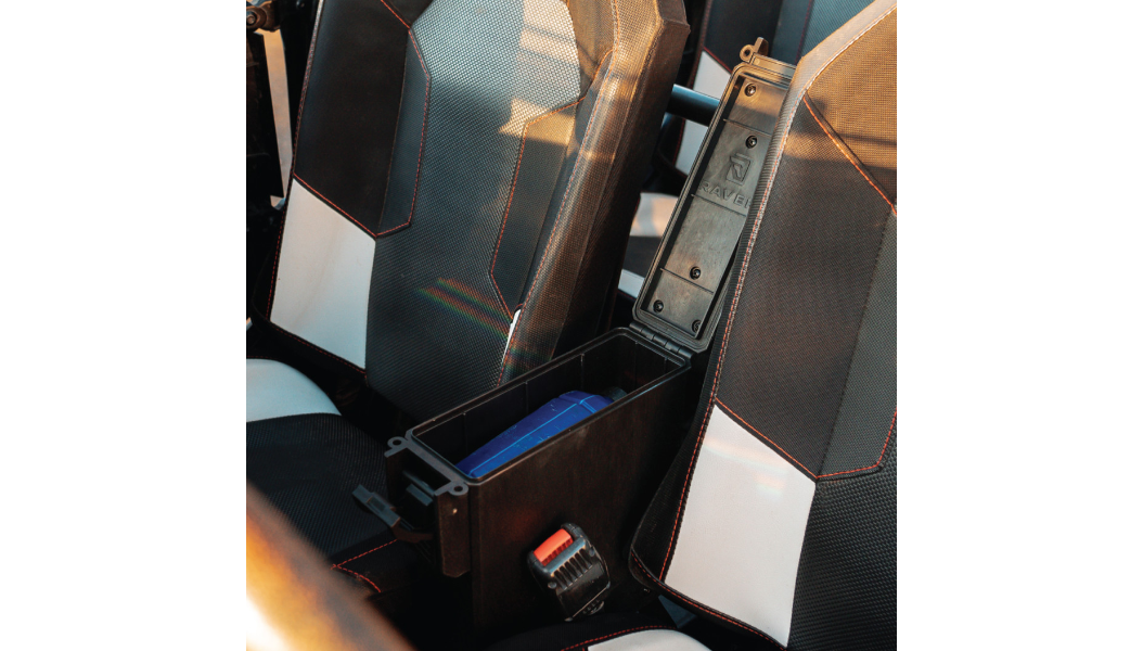 RAVEK® Center Console Storage / Polaris RZR XP1000 2024+ (64-312) - Lamonster Garage