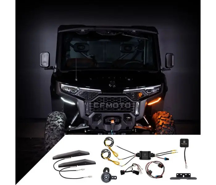 RAVEK CF MOTO U10 Speakeasy™ Turn Signal Kit (68-1020SL / 68-1020SR) - Lamonster Garage