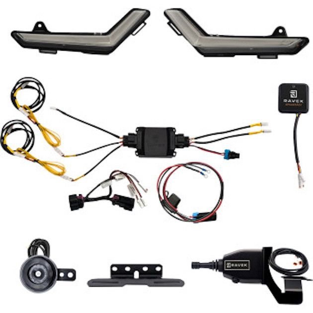 RAVEK Can-Am Defender Speakeasy™ Turn Signal Kit (65-1000SL / 65-1000SR) - Lamonster Garage