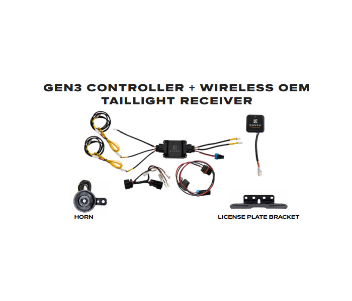 RAVEK Can-Am Defender Speakeasy™ Turn Signal Kit (65-1000SL / 65-1000SR) - Lamonster Garage