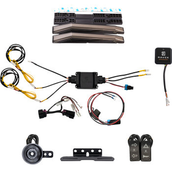 RAVEK Honda Pioneer 1000 Speakeasy™ Turn Signal Kit (66-100SL / 66