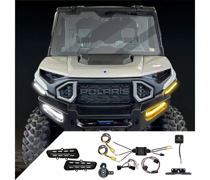 RAVEK Polaris Ranger XP 1000 Speakeasy™ Turn Signal Kit (64-1008SL / 64-1008SR) - Lamonster Garage
