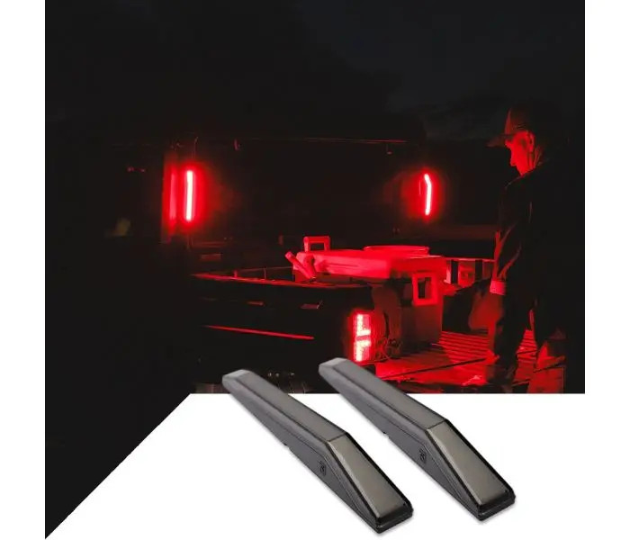 RAVEK Polaris Ranger XP 1000 2019+ Apex Lights (Red) (64-106) - Lamonster Garage