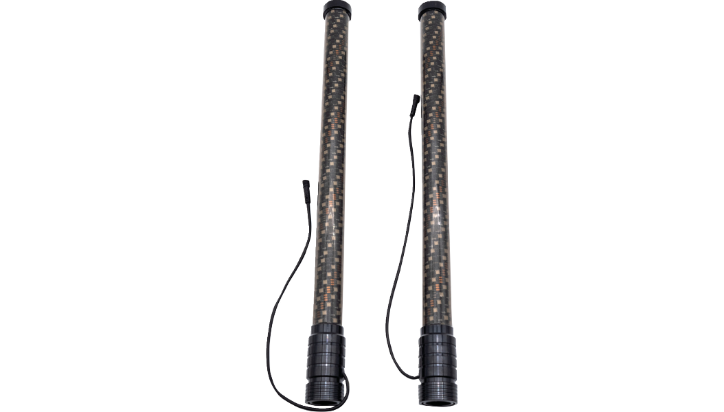 BRITE-LITES Shadow Chunk Whip Lights (BL-20403507) - Lamonster Garage