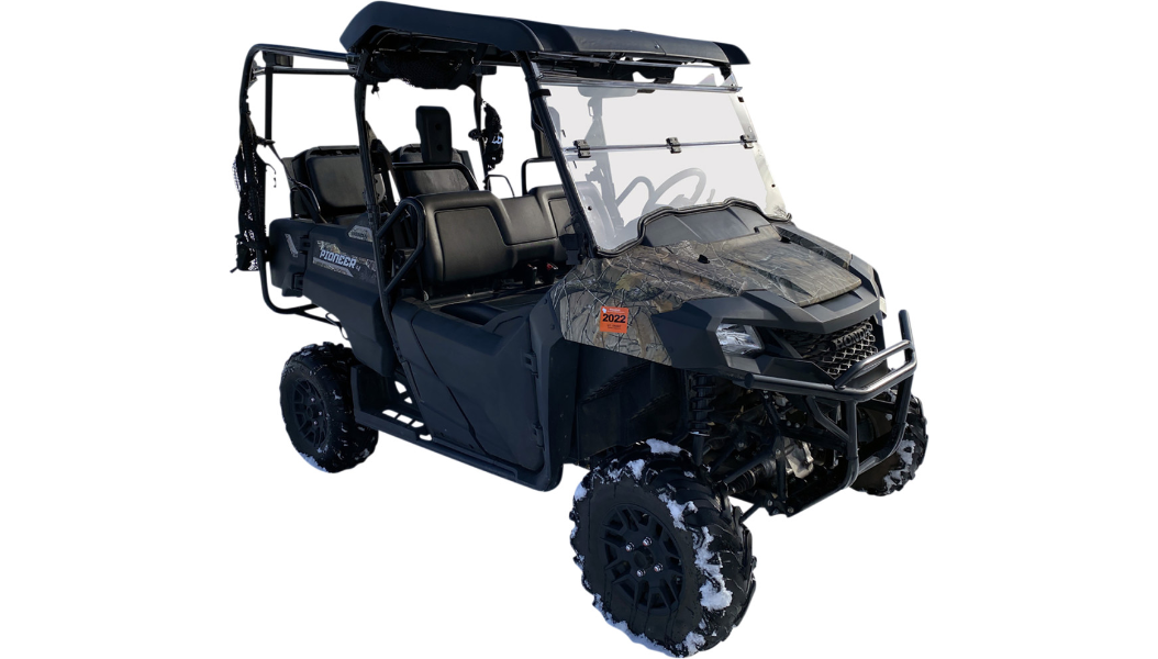 Deluxe Full Folding Windshield - Pioneer 700 ( 23170525 ) - Lamonster Garage