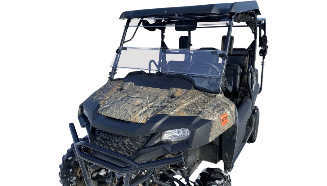 Deluxe Full Folding Windshield - Pioneer 700 ( 23170525 ) - Lamonster Garage