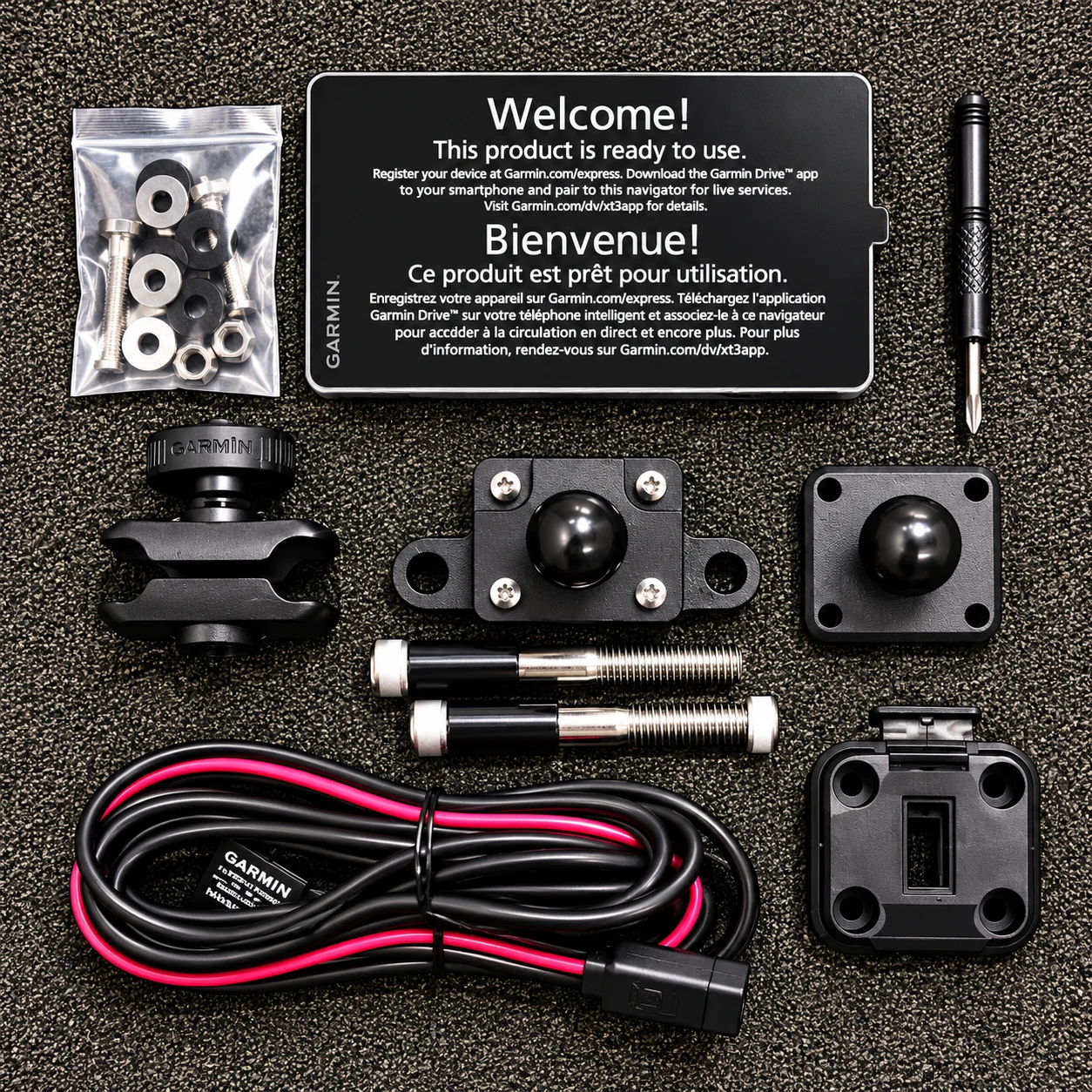 Garmin zūmo XT3 Motorcycle GPS with Spyder Ball Mount | Lamonster Garage
010-03862-00-1086