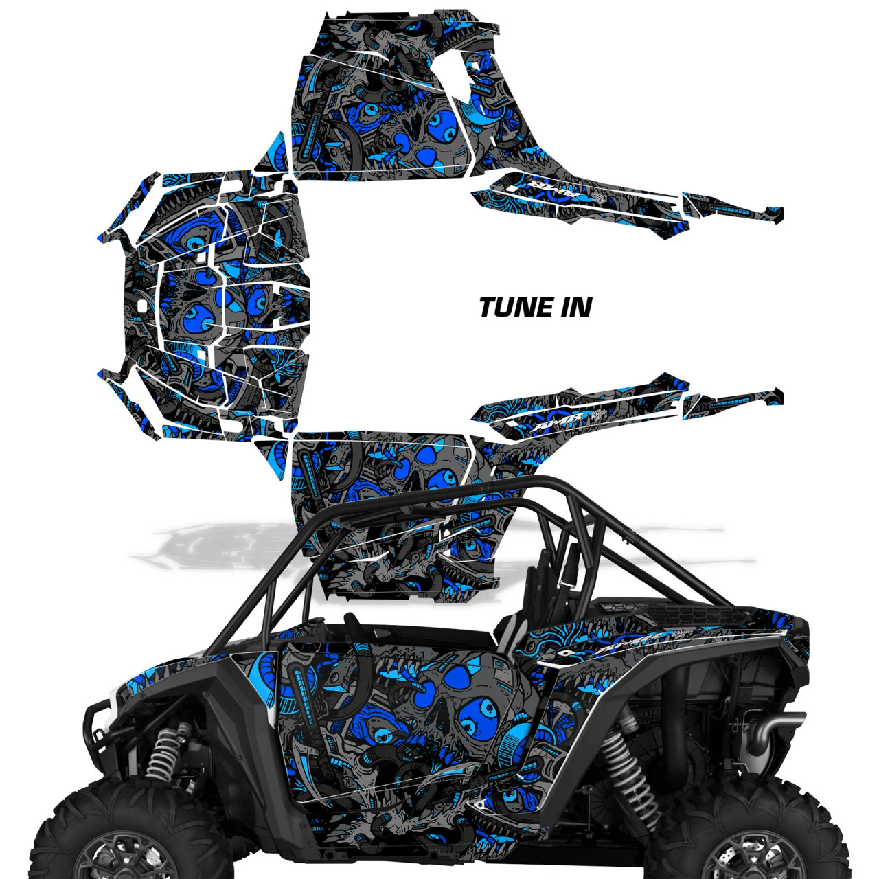 AMR Racing Graphics - 2024-2025 Polaris RZR 1000 XP 2 Door Graphic