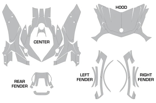 AMR Racing Graphics - 2015 - 2026 Can Am F3 / F3-S Spyder Graphic Kit - Lamonster Garage
