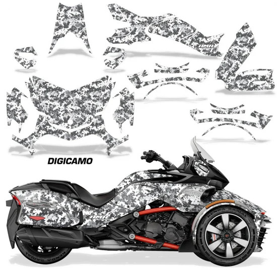 AMR Racing Graphics - 2016 - 2026 Can Am F3-T Spyder Graphic Kit - Lamonster Garage
DIGICAMO