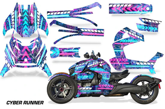 AMR Racing Graphics - 2019-2026 Can Am BRP Ryker Graphic Kit - Lamonster Garage