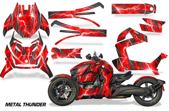 AMR Racing Graphics - 2019-2026 Can Am BRP Ryker Graphic Kit - Lamonster Garage