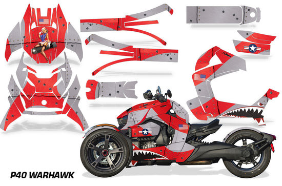 AMR Racing Graphics - 2019-2026 Can Am BRP Ryker Graphic Kit - Lamonster Garage