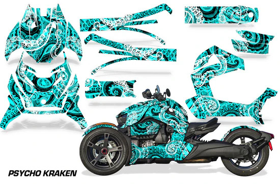 AMR Racing Graphics - 2019-2026 Can Am BRP Ryker Graphic Kit - Lamonster Garage