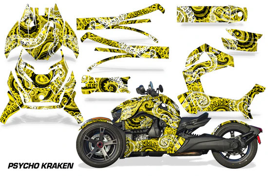 AMR Racing Graphics - 2019-2026 Can Am BRP Ryker Graphic Kit - Lamonster Garage