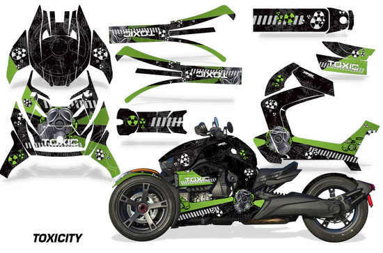 AMR Racing Graphics - 2019-2026 Can Am BRP Ryker Graphic Kit - Lamonster Garage