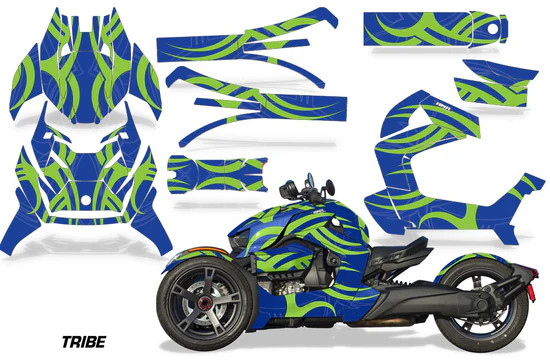 AMR Racing Graphics - 2019-2026 Can Am BRP Ryker Graphic Kit - Lamonster Garage