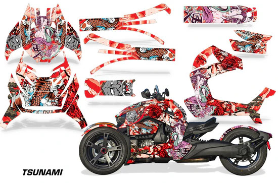 AMR Racing Graphics - 2019-2026 Can Am BRP Ryker Graphic Kit - Lamonster Garage