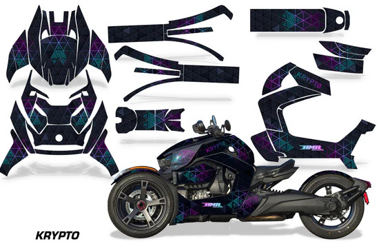 AMR Racing Graphics - 2019-2026 Can Am BRP Ryker Graphic Kit - Lamonster Garage