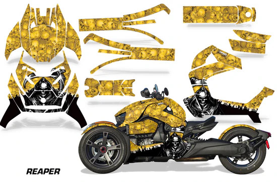 AMR Racing Graphics - 2019-2026 Can Am BRP Ryker Graphic Kit - Lamonster Garage