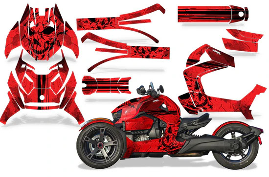 AMR Racing Graphics - 2019-2026 Can Am BRP Ryker Graphic Kit - Lamonster Garage