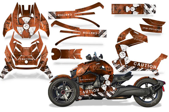 AMR Racing Graphics - 2019-2026 Can Am BRP Ryker Graphic Kit - Lamonster Garage