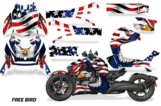 AMR Racing Graphics - 2019-2026 Can Am BRP Ryker Graphic Kit
