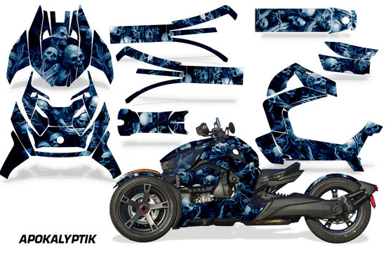 AMR Racing Graphics - 2019-2026 Can Am BRP Ryker Graphic Kit - Lamonster Garage