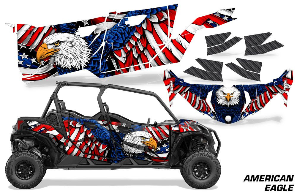 AMR Racing Graphics - 2019 - 2025 Can-Am BRP Maverick Sport MAX 4 Door UTV Graphic Kit - Lamonster Garage
AMERICAN EAGLE