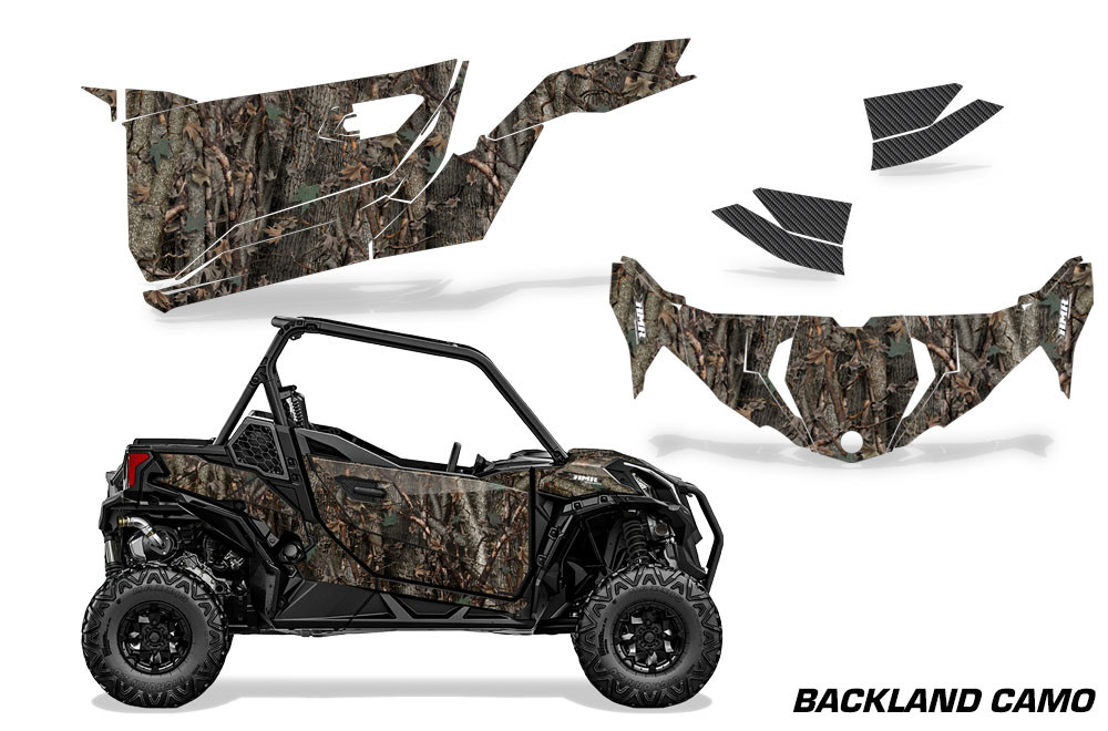 AMR Racing Graphics - 2019 - 2025 Can-Am BRP Maverick Sport 2 Door UTV Graphic Kit  - Lamonster Garage
BACKLAND CAMO
