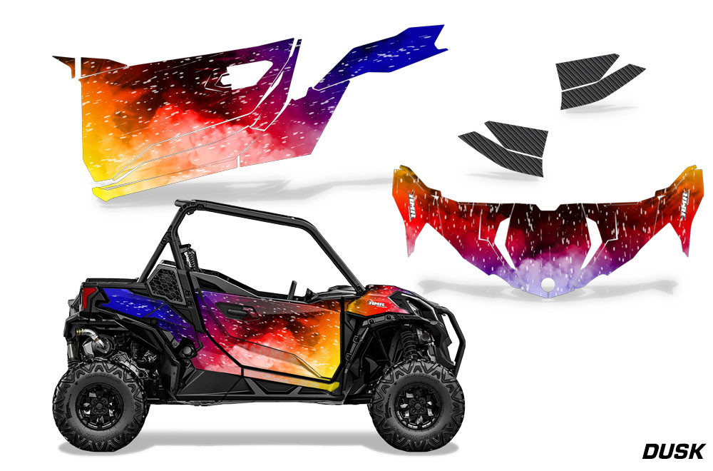 AMR Racing Graphics - 2019 - 2025 Can-Am BRP Maverick Sport 2 Door UTV Graphic Kit  - Lamonster Garage
DUSK