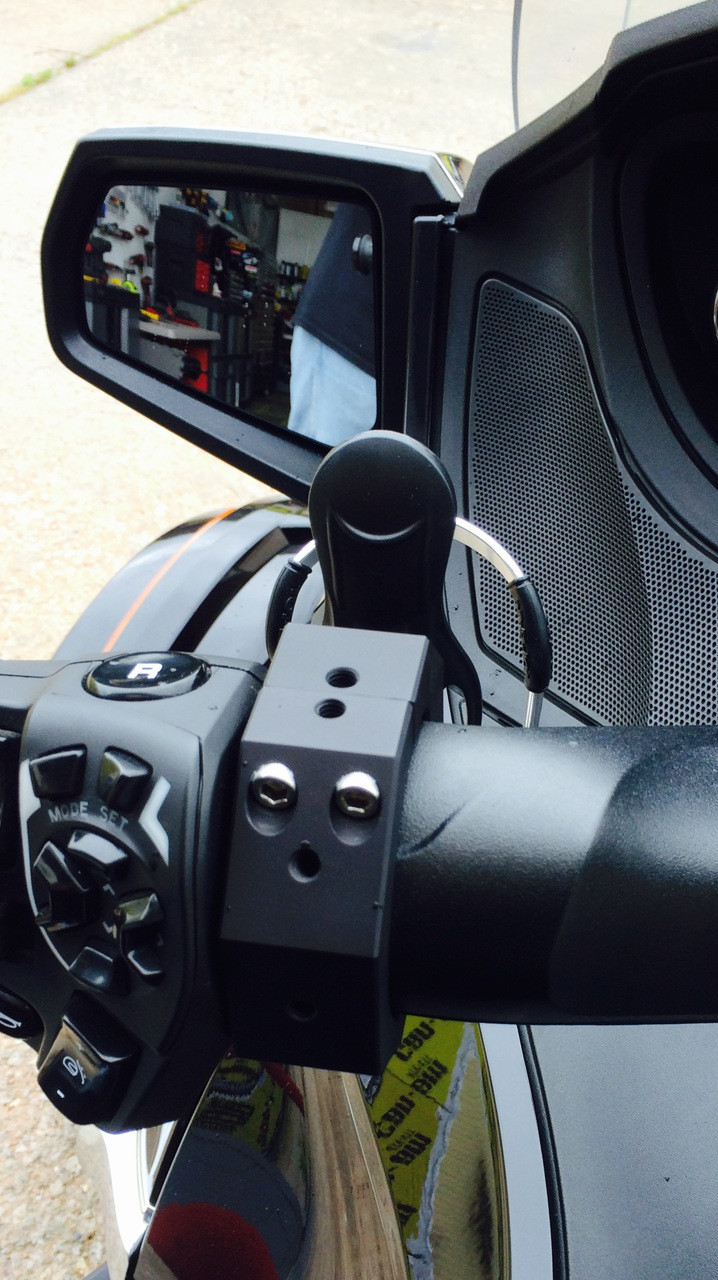 Lamonster RT Spyder Cuff™ (LG-1014)  Lamonster Garage®
Fits ALL Can Am Spyder RT models 