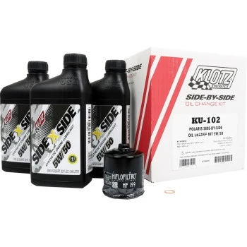 Polaris 2019+ Turbo / Pro SxS Oil Change Kit (KU-102 / KU-103) | Lamonster Garage