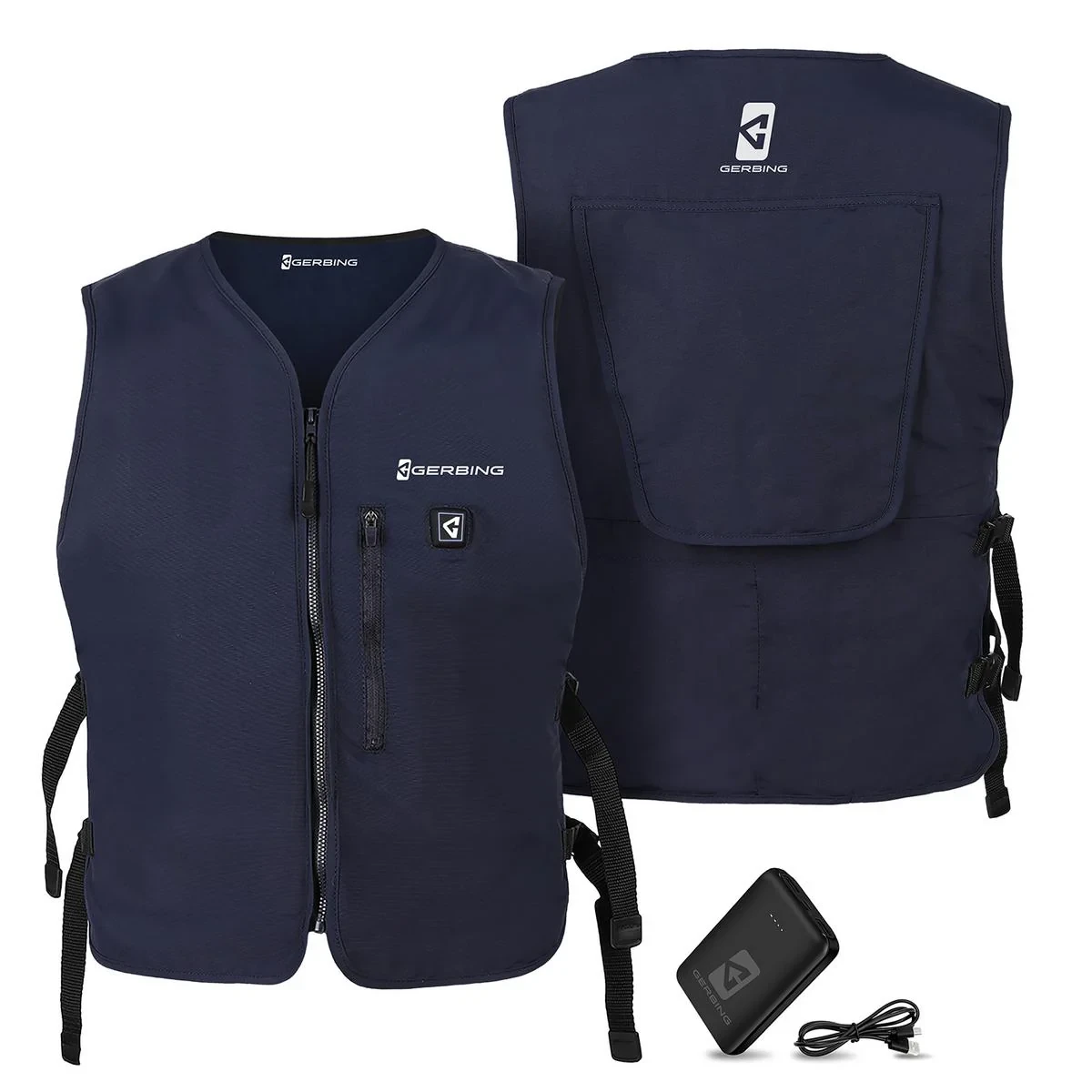 Gerbing 5V Touch Button Circulatory Cooling Vest with rechargeable battery | GER-CV-5V-N-OS | Lamonster Garage