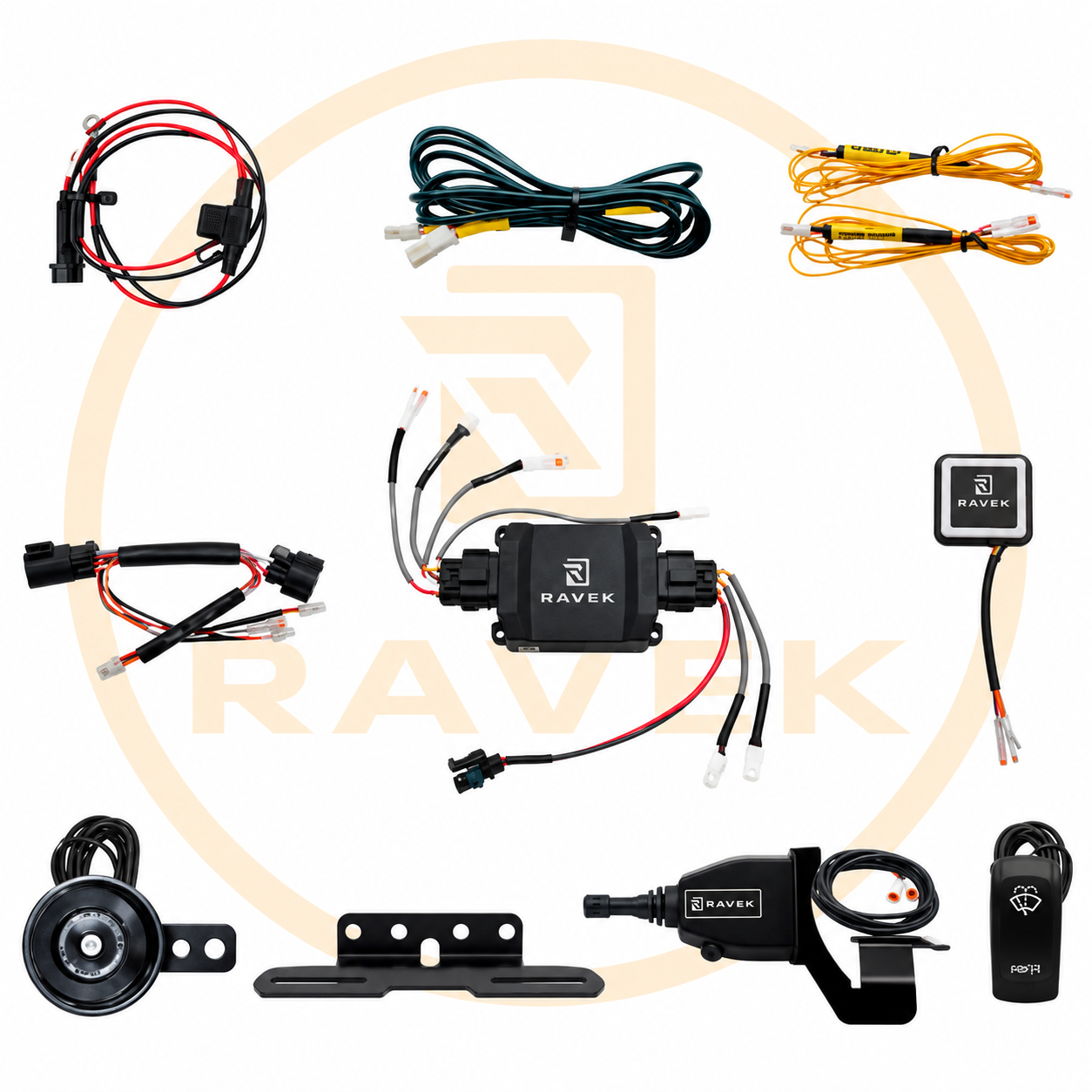 RAVEK | CF MOTO U10 GEN3 Speakeasy Turn Signal Kit | RAVEK-68-1000SL | Lamonster Garage