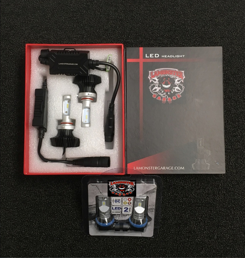 Can-Am Spyder RT LED Headlight & Fog Light Combo Kit | LG-9005-3004 | Lamonster Garage