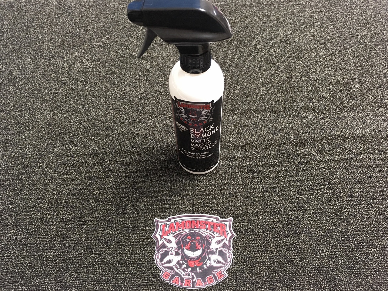 Black Dymond Matte Magic motorcycle detailer for matte finish paint | LG5003 | Lamonster Garage