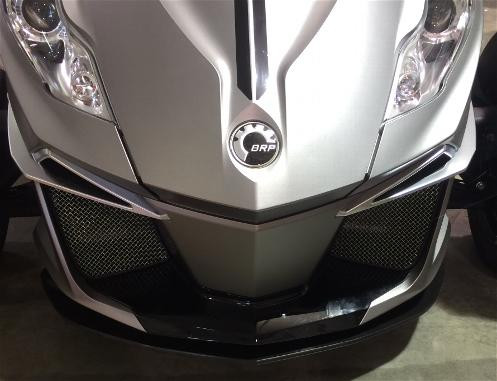 Stainless Steel KOTT Grilles for Can-Am Spyder RT 2014–2019 | SPY-151 | Lamonster Garage