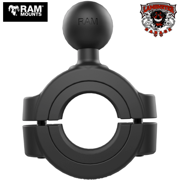 RAM® 1 1/8" - 1 1/2" Diameter Handlebar/Rail Base with 1" Ball (RAM-11215U) - Lamonster Garage
Accommodates Handlebars 1 1/8” to 1 1/2” in diameter
Fits All F3 Handlebars