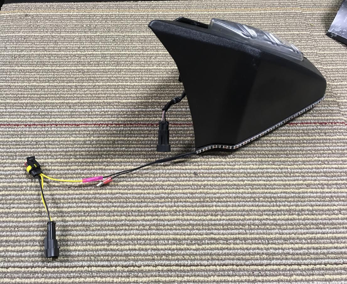 Can-Am Spyder RT Longhorn Mirror Light Kit (SPY-225) - Lamonster Garage