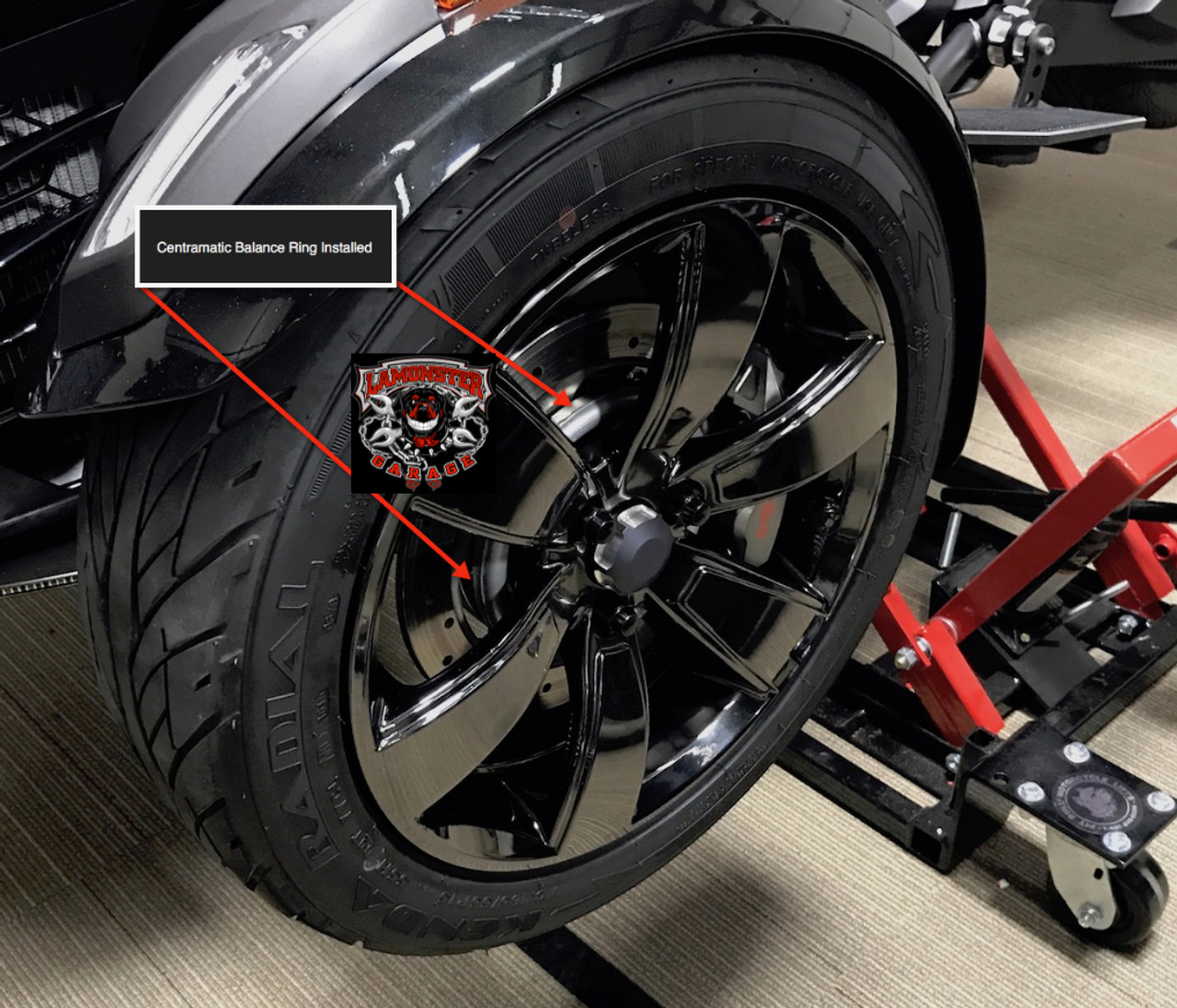 Lamonster® Approved Wheel Balancers- Front Set of Two (LGA-0411)